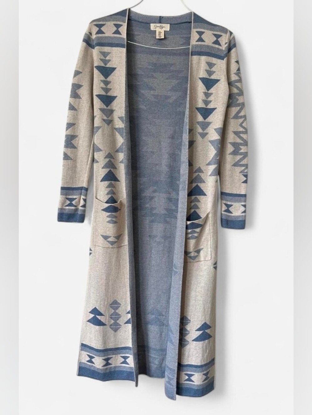 Jessica Simpson Aztec Southwestern Duster Cardigan